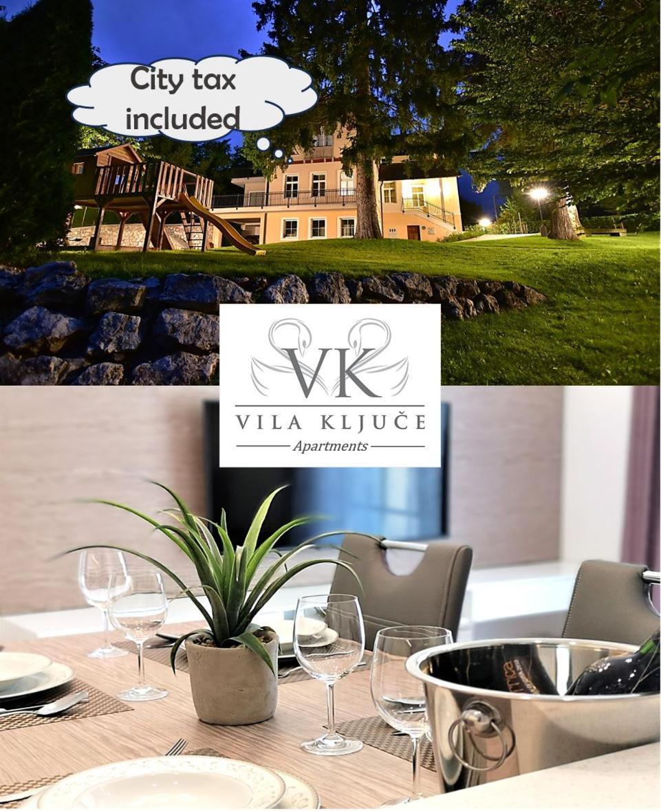 Vila Kljuce Apartments بليد المظهر الخارجي الصورة